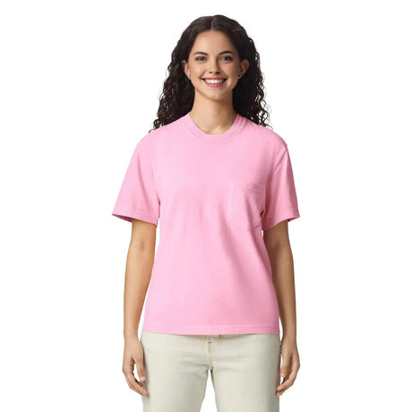 Comfort Colors® Garment-Dyed Heavyweight Pocket Crewneck Short Sleeve T-Shirt