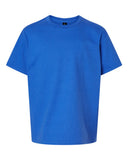 Camiseta juvenil de algodón ultra con cuello redondo | Camiseta de algodón pesado Gildan
