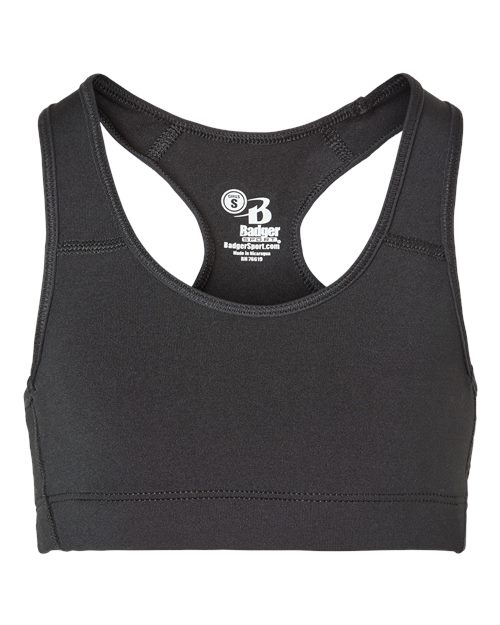 Badger Girls' B-Sport Bra Top