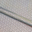 Foiled Spandex Fabric Black/Silver Dizzy