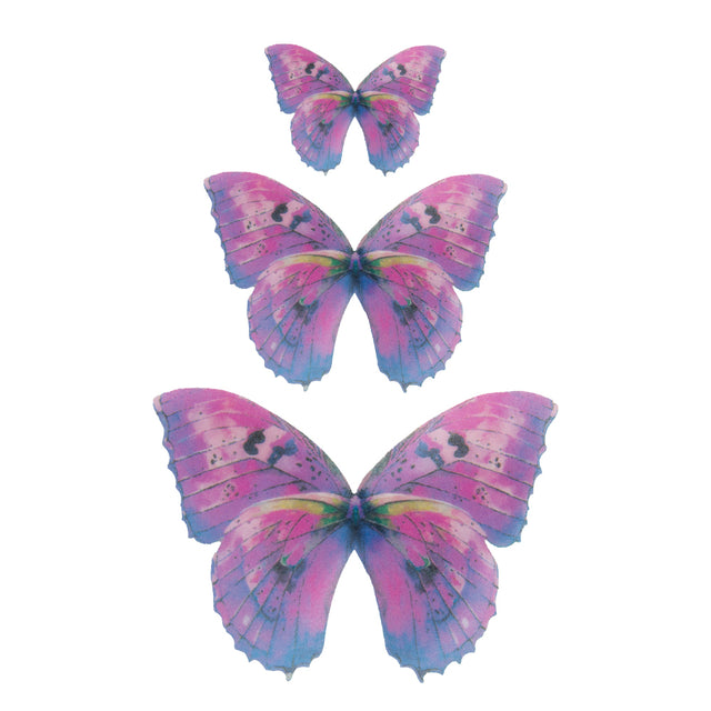 Crystal Candy Bonita Edible Butterflies - Pack of 19