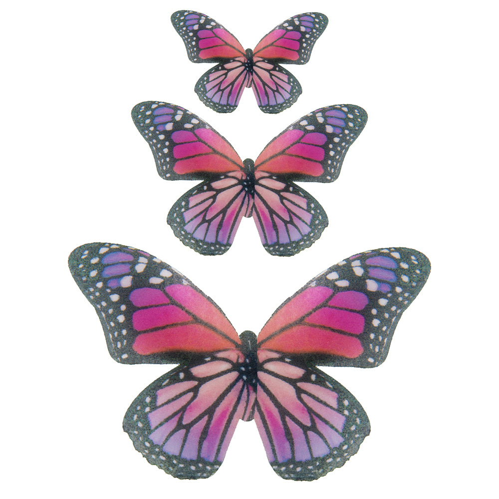 Crystal Candy Exotica Edible Butterflies - Pack of 19