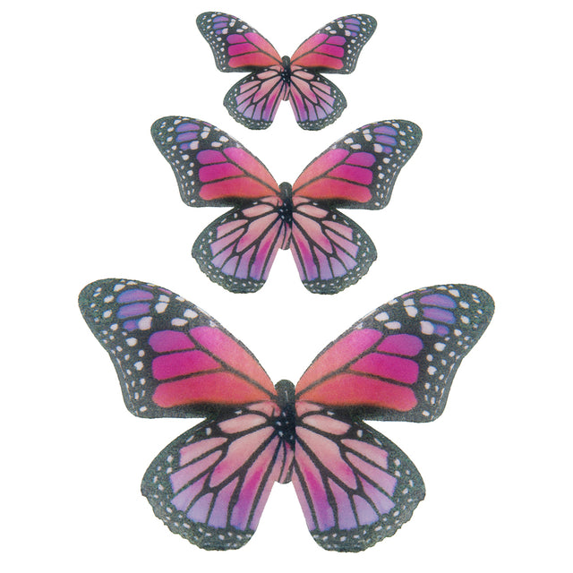 Crystal Candy Exotica Edible Butterflies - Pack of 19