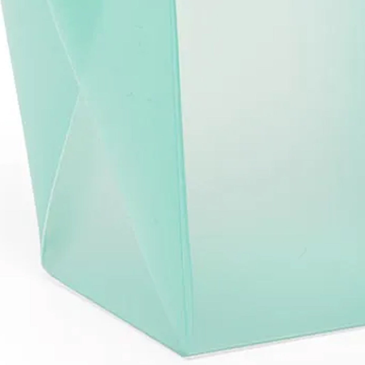 Sleek Frosted Plastic Organizer