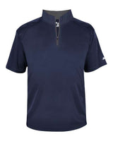 Badger Men's B-Core Short Sleeve Quarter-Zip