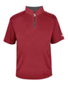 Badger Men's B-Core Short Sleeve Quarter-Zip