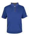 Badger Men's B-Core Short Sleeve Quarter-Zip