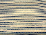 Waverly Inca Trail Cotton Upholstery Fabric - Poolside Blue, Stripe, Texture, Chevron, 54" Width (1 Yard)