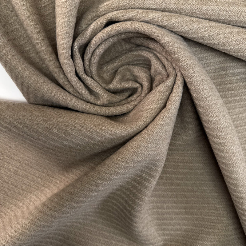 Wool Acrylic Polyester Tweed
