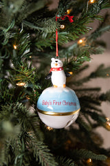 Dolomite Baby’s First Christmas Bell Ornament