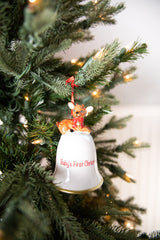 Dolomite Baby’s First Christmas Bell Ornament