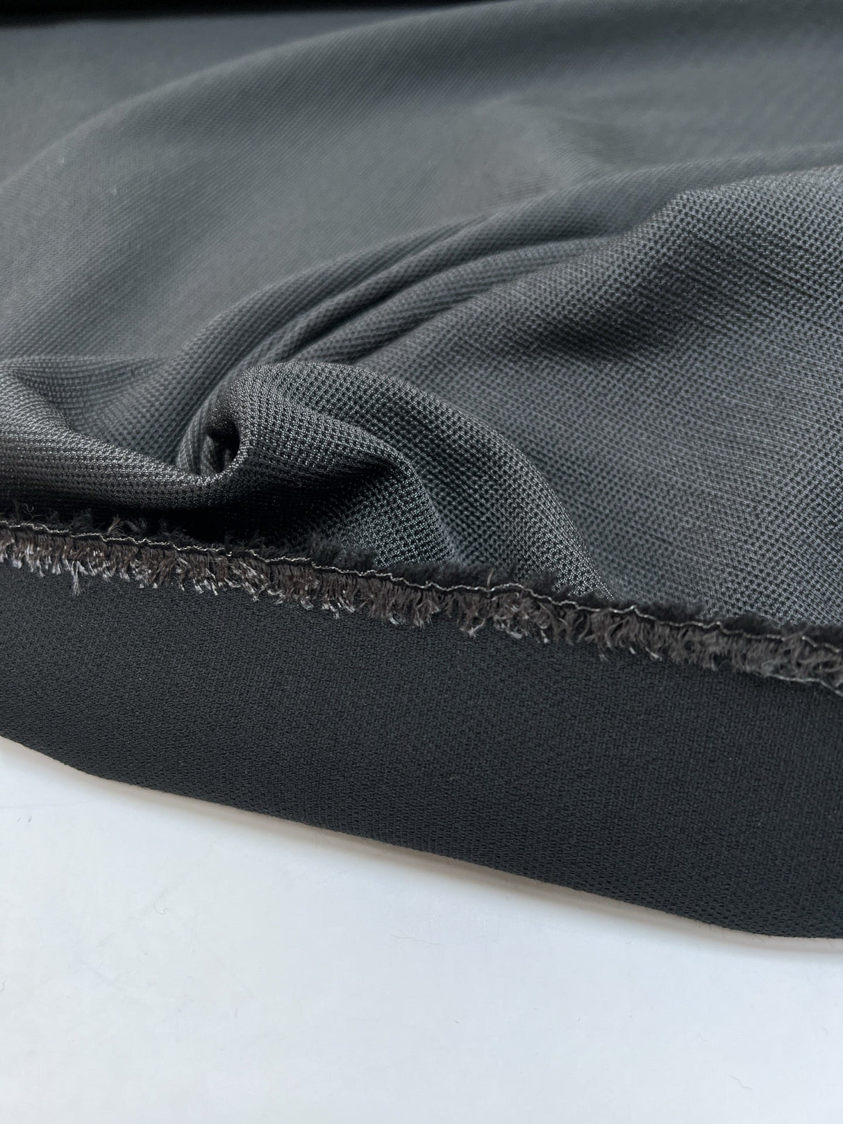 Wool Blend Woven Gray Fabric