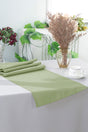 Polyester Table Runner 13x108 Sage Green