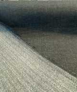 Sampson Chenille Polypropylene Fabric - Black Noir Solid Upholstery, 58" Width (1 Yard)