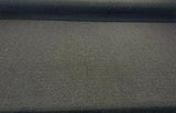 Sampson Chenille Polypropylene Fabric - Black Noir Solid Upholstery, 58" Width (1 Yard)