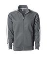 Independent Trading Co. Men's Lightweight Poly-Tech Full-Zip Track Jacket