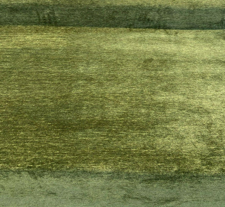 Lush Upholstery Soft Chenille Fabric - Spinach Green, 55" Width, Railroaded, 100% Polyester (1 Yard)