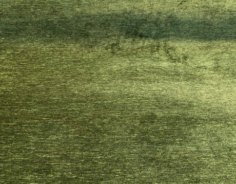 Lush Upholstery Soft Chenille Fabric - Spinach Green, 55" Width, Railroaded, 100% Polyester (1 Yard)