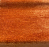 Lush Upholstery Soft Chenille Fabric - Orange Papaya, 55" Width, Railroaded (1 Yard)