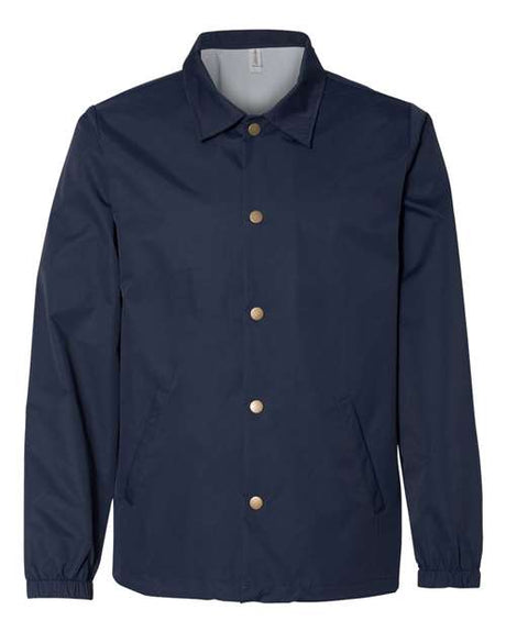 Men's Water-Resistant Windbreaker Coach's Jacket