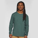 Men's Fine Jersey Crewneck Long Sleeve Tee
