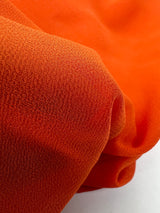 Polyester Crepe Orange