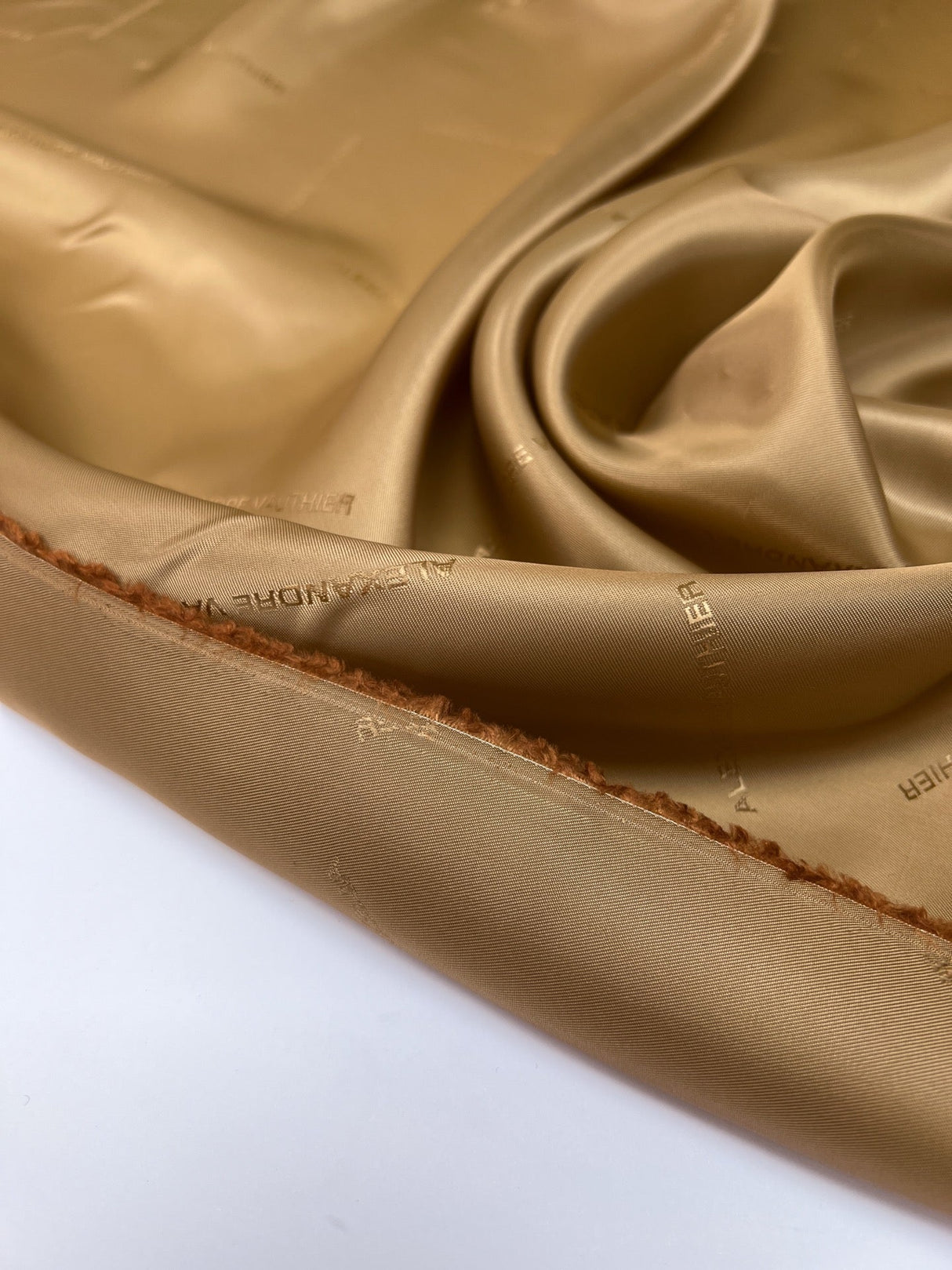 Viscose Lining Brown Shade Graphic Design