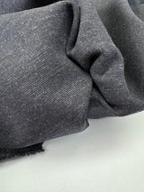Viscose Knit Melange Gray Blue Stretch Fabric