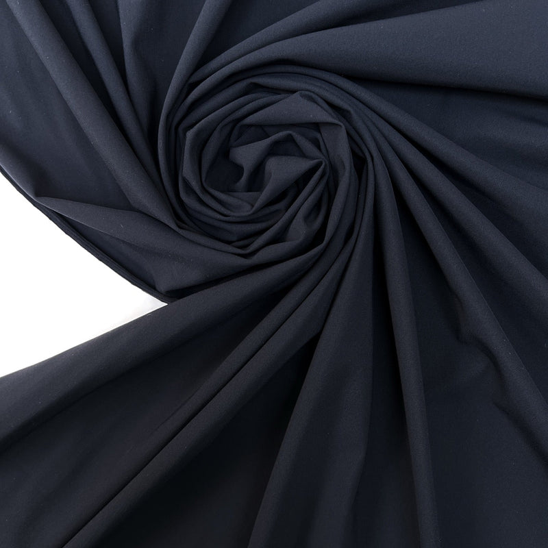 Blue Knitted Polyamide Fabric