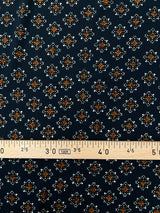 Viscose Crepe Printed Brown Fabric