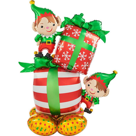 Christmas Elves AirLoonz Foil Balloon