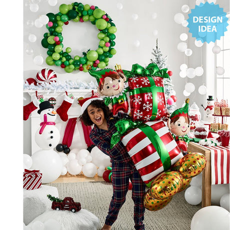 Christmas Elves AirLoonz Foil Balloon
