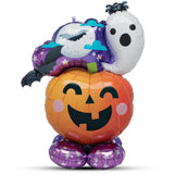 Halloween Foil Balloon Ghost & Pumpkin AirLoonz