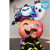 Halloween Foil Balloon Ghost & Pumpkin AirLoonz