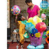 Mother's Day Foil Balloon AirLoonz Flower Pot