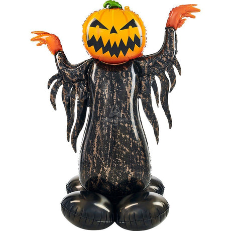 Halloween Pumpkin Head Ghost AirLoonz Balloon