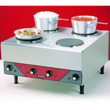 Nemco 6311-2-240 Raised 4-Burner Hot Plate, 240V