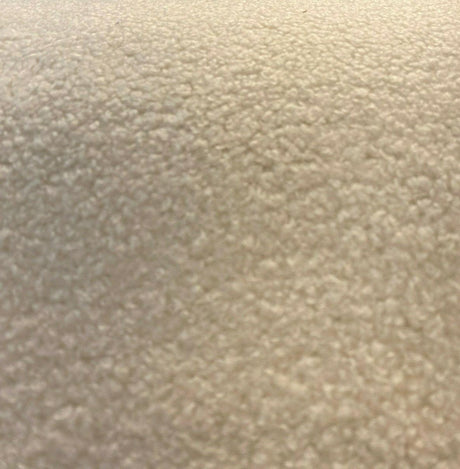 Fuzzy Wooly Boucle Polyester Fabric - Ivory Boucle Upholstery Drapery, 54" Width (1 Yard)
