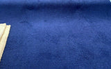 Fuzzy Wooly Boucle 100 Percent Polyester Fabric - Sapphire Blue Boucle, 54" Width (1 Yard)