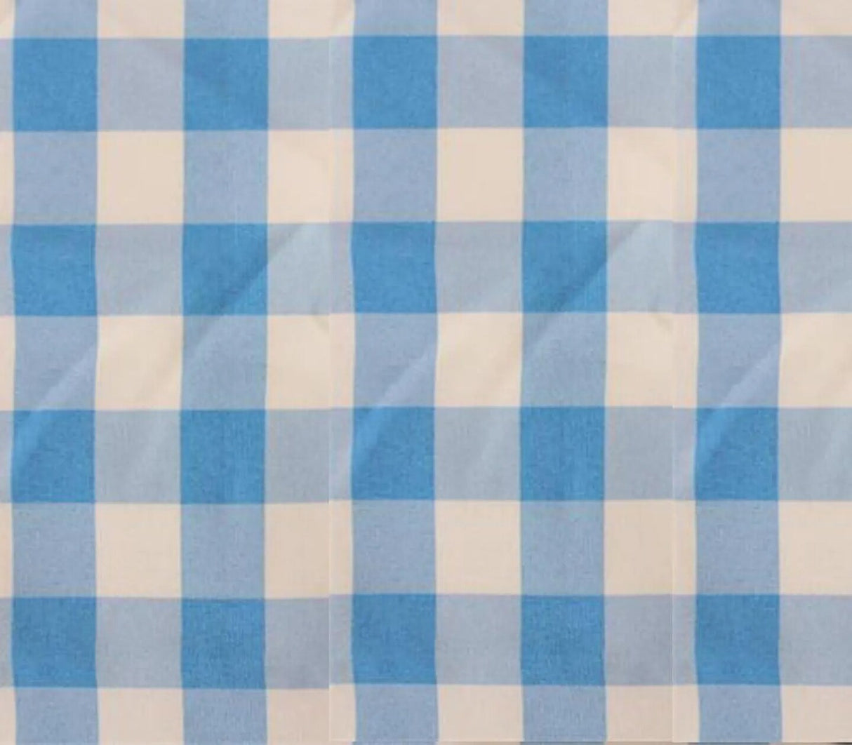 1 Yard 100% Polyester Checkered Gingham Fabric 60 Inch Width for Sewing Projects