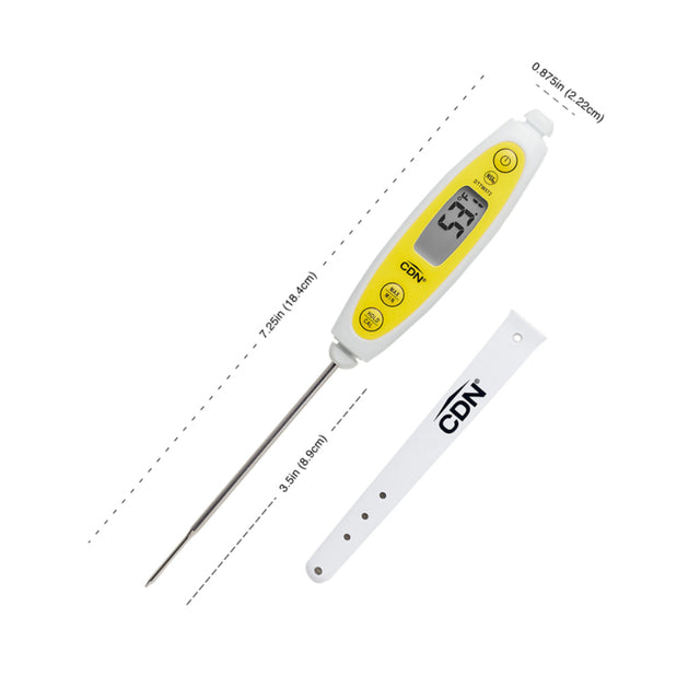 CDN Waterproof Thin Tip Thermometer