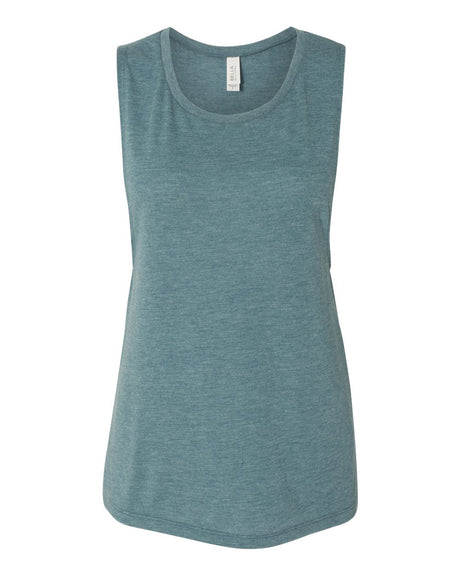 BELLA+CANVAS® Women's Flowy Scoop Muscle Tank - 8803