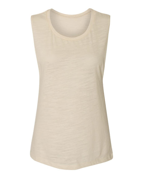BELLA+CANVAS® Women's Flowy Scoop Muscle Tank - 8803