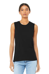 BELLA + CANVAS® Women’s Jersey Crewneck Muscle Tank