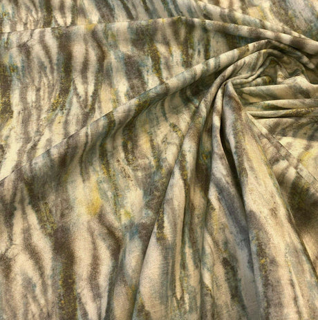 Waverly Blink Of An Eye 100 Percent Cotton Fabric - Glacier Beige, 54" Width, 13.50" Horizontal/Vertical Repeat (1 Yard)
