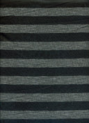 Stripe Knit Fabric Black