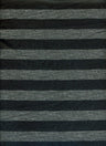 Stripe Knit Fabric Black