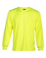 Microfiber Polyester Long Sleeve T-Shirt