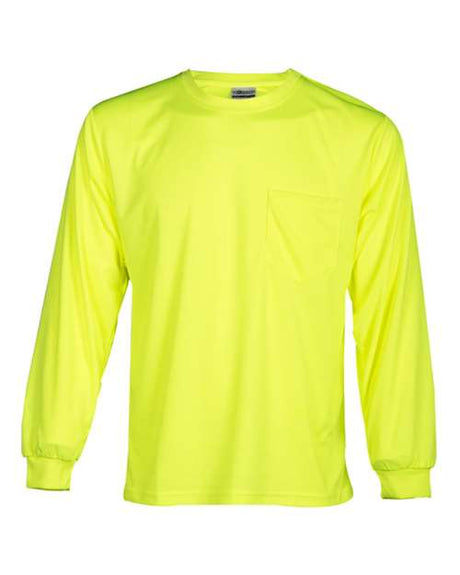 Kishigo Unisex Microfiber Polyester Long Sleeve T-Shirt