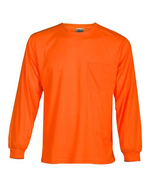 Microfiber Polyester Long Sleeve T-Shirt